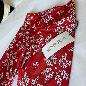Red snowflake holiday legging (50% off discounted price, sales end 1/14)